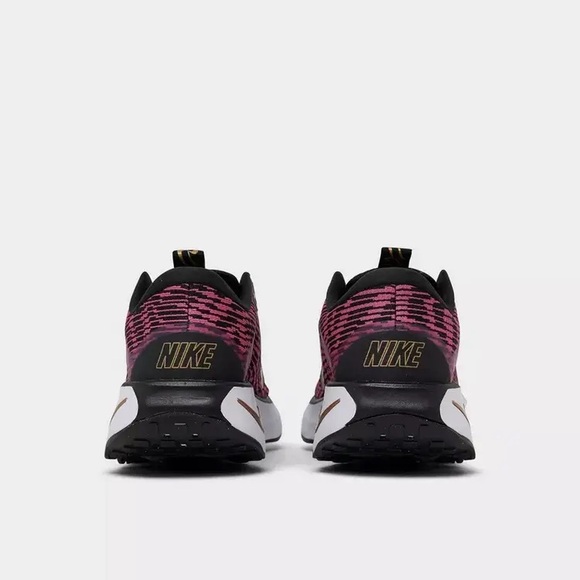 Women's NIKE MOTIVA Running Shoes - Black/Fireberry-Metallic Gold - Picture 9 of 12